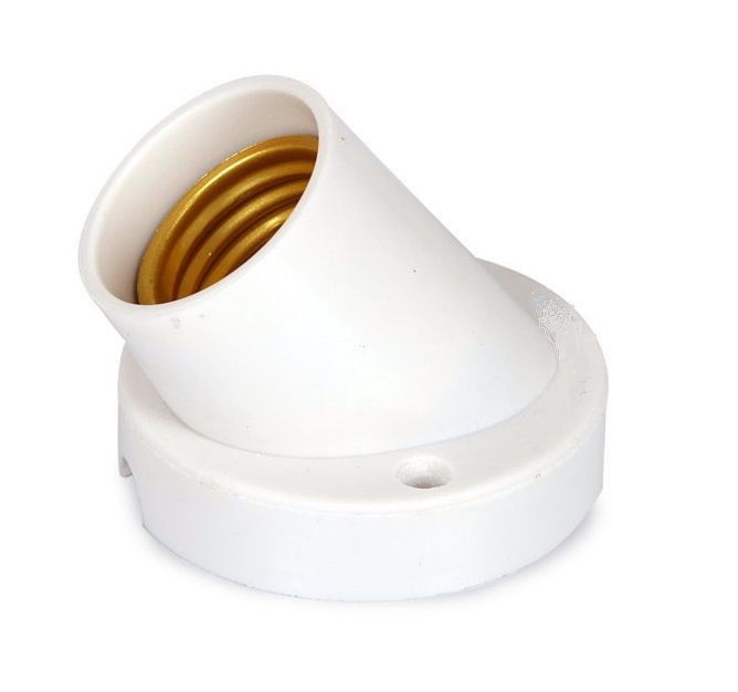 Đui đèn xéo gắn tường E27 Sopoka ĐV5
