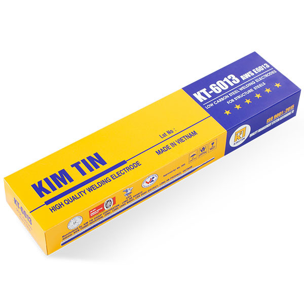 Que hàn sắt 3.2mm Kim Tín KT-6013 (5kg/hộp)